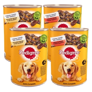 Karma dla psa Pedigree Adult 3+1  Duża puszka 4x400g 251160