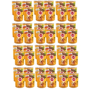 Karma dla psa Pedigree Adult 3+1 Duża puszka 48x400g