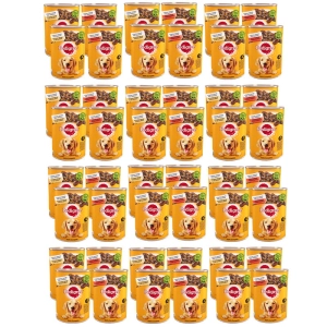 Karma dla psa Pedigree Adult 3+1 Duża puszka 48x400g
