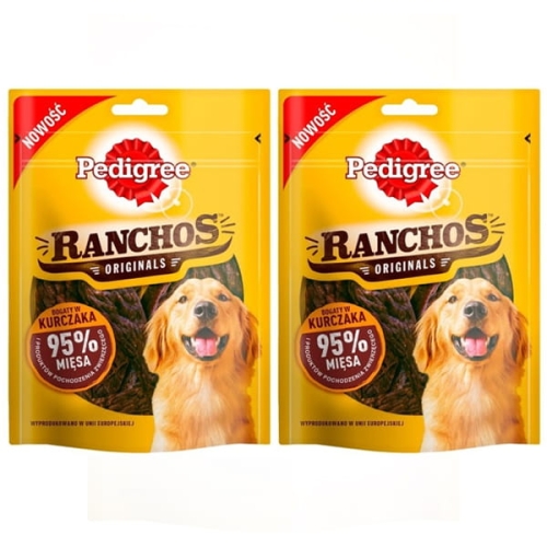 Przysmak dla PSA PEDIGREE RANCHOS Z KURCZAKIEM 70G 2x.jpg