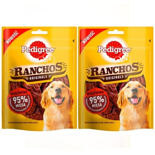 Przysmak dla PSA PEDIGREE RANCHOS Z WOŁOWINĄ 70G 2x.jpg