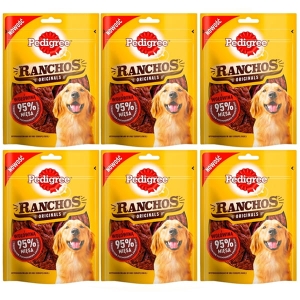 Przysmak dla PSA PEDIGREE RANCHOS Z WOŁOWINĄ 6x70G