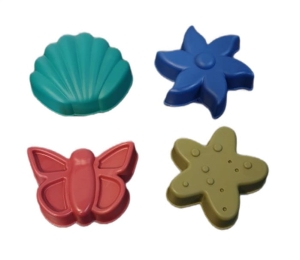 Zestaw foremek do piasku Kuniboo 4 elementy 18m+ ECO