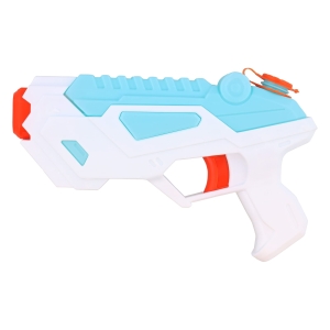 Pistolet na wodę 24 cm biały niebieski