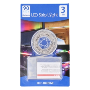 Taśma LED 90 lampek 3m wielokolorowy