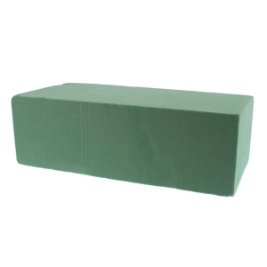 Pianka florystyczna w bloku 23x11x7.5cm zielony