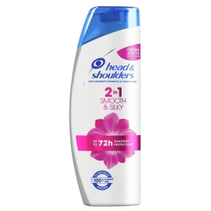 Head & Shoulders Smooth & Silky 2 w 1 Szampon przeciwłupieżowy 360ml
