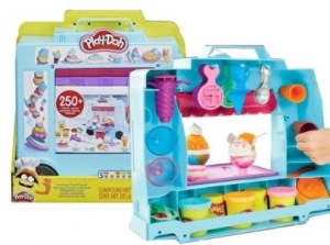 Ciastolina Zestaw Ciężarówka z lodami HASBRO PLAY DOH  Lodziarnia F1390 3+