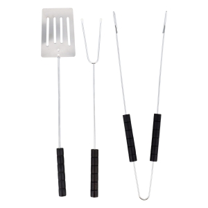 Zestaw przyborów Grill 3 el. Szczypce Szpatułka
