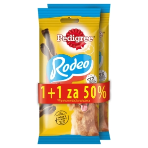 Pedigree Rodeo Przysmak dla psów z wołowiną 2x123g