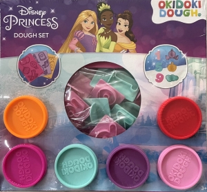 Zestaw CIASTOLINA Disney Princess 6 tub + foremki 3+ 19 elementów