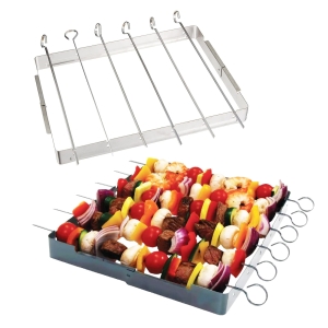 Stojak do szaszłyków Ruszt Grill Szpikulce 6 szt. 