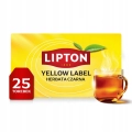 Herbata Czarna Ekspresowa Lipton Yellow 25 szt