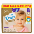 Dada Pieluchy jednorazowe Extra Care 6 extra large  16+ kg 64 JUMBO BAG.png