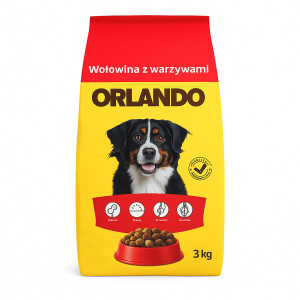 Orlando Karma sucha dla Psa z Wołowiną i Warzywami 3 kg