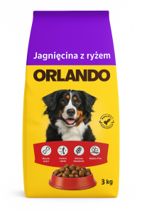 Orlando Karma sucha dla Psa z Jagnięciną i Ryżem 3 kg