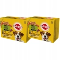 Mokra karma PEDIGREE Adult dla psów w sosie  4 smaki saszetka 24x100g