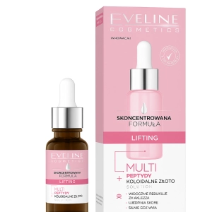 Eveline Serum Liftingujące Multi Peptydy Koloidalne Złoto Kompleks 18 ml