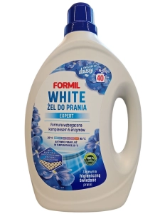 Płyn żel do prania tkanin białych Formil  White Expert 1,8 litra  25 prań