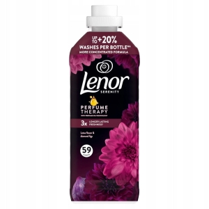 Lenor Płyn do płukania tkanin Lotus Water & Diamond Figs, 59 prań 1,239 litra
