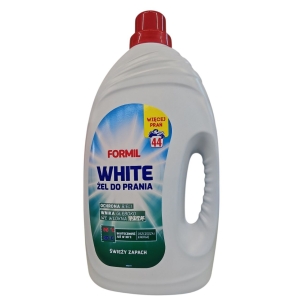Płyn żel do prania tkanin białych Formil  White  2,2 litra  44 prania