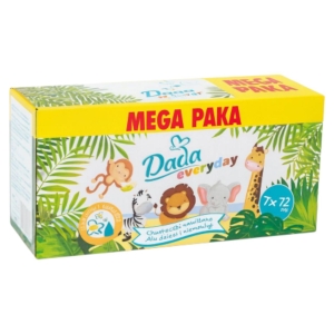 Chusteczki nawilżane Dada Everyday Mega Paka 7x72