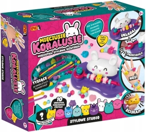 MIĘCIUSIE KORALUSIE EPEE STYLOWA BIŻUTERIA zestaw do robienia biżuterii