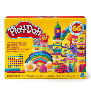 MEGA PAKA Zestaw ciastolina Play-Doh 65 elementów Hasbro XXL