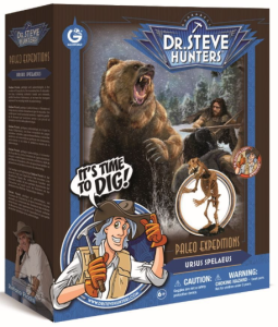 Szkielet NIEDŹWIEDŹ JASKINIOWY 21 cm DELUXE Wyprawa Paleontologiczna duży zestaw dinozaur Geoworld