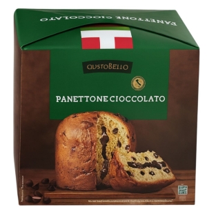 GustoBello Panettone Cioccolato Ciasto drożdżowe z czekoladą 750g