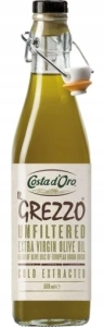Costa d'oro Grezzo niefiltrowana oliwa z oliwek extra vergine 500ml