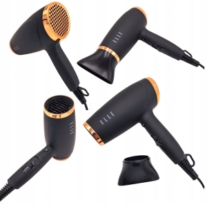 Suszarka do włosów ELLE Składana 3 Prędkości 1800W - 2200W