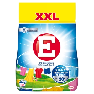 Proszek do prania  E 3.3 kg 100 prań do kolorowych i ciemnych tkanin 
