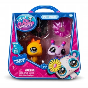 Littlest Pet Shop Dwa zwierzątka SŁODZIAK I KOLCZASTY 2-pak Sugar & Spikes