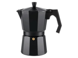 Kawiarka klasyczna Espresso 330ml Zaparzacz do kawy LIVARNO Home czarna