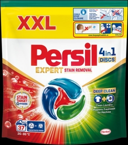Persil Kapsułki do prania koloru  DEEP CLEAN 4W1 DISCS EXPERT STAIN REMOVAL 37 prań