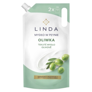  LINDA Kremowe Mydło w płynie do rąk  OLIWKA  1L 