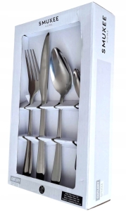 Komplet sztućców Smukee Home 24 elementów