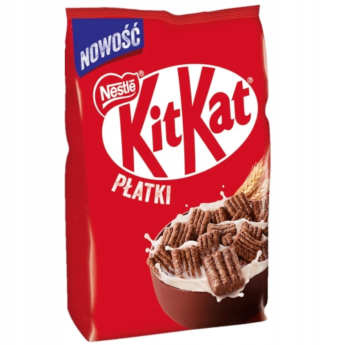 Nestle Kit Kat Płatki śniadaniowe czekoladowe 350g