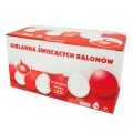 Girlanda świecącyh balonów 10 lampek LED 4m biało-czerwone.jpg