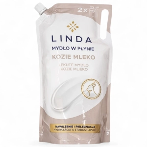 LINDA Kremowe Mydło w płynie do rąk  Kozie Mleko GOAT MILK SOFT 900ml