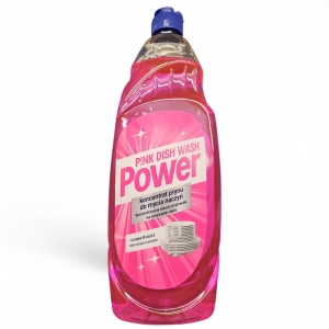 Płyn do Mycia Naczyń 850ml Pink Power Koncentrat Tłuszcz Wydajny