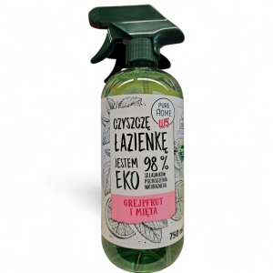 Ekologiczny Płyn do czyszczenia Łazienki W5 Pure Home 750ml  grejpfrut i mięta