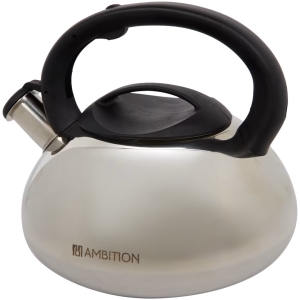 Czajnik tradycyjny z gwizdkiem stalowy  Ambition 2,5 litra