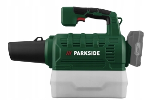 Akumulatorowy zamgławiacz opryskiwacz Parkside 20 V PANS 100 A1 rozpylacz