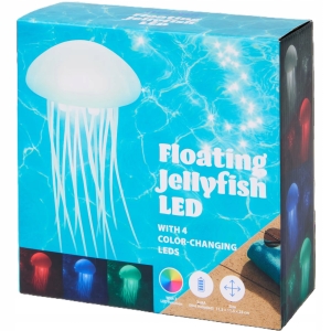 Pływająca meduza z diodami led multikolor do basenu Nor-Tec Ø 11,5 x 23 cm