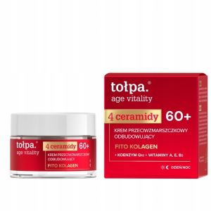Tołpa Age Vitality Krem przeciwstarzeniowy odbudowujący 60+ do twarzy 50 ml