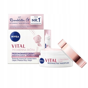 NIVEA Vital Promienna Skóra przeciwzmarszczkowy krem na dzień 50ml