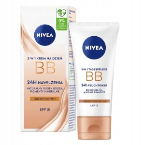 KREM BB NIVEA 5w1 Ciemny 50ml DO Twarzy Wyrównuje Koloryt SPF50+
