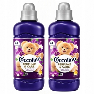 COCCOLINO Płyn koncentrat do płukania PURPLE ORCHID BLUEBERRY 2 x 943ml 82 prania
